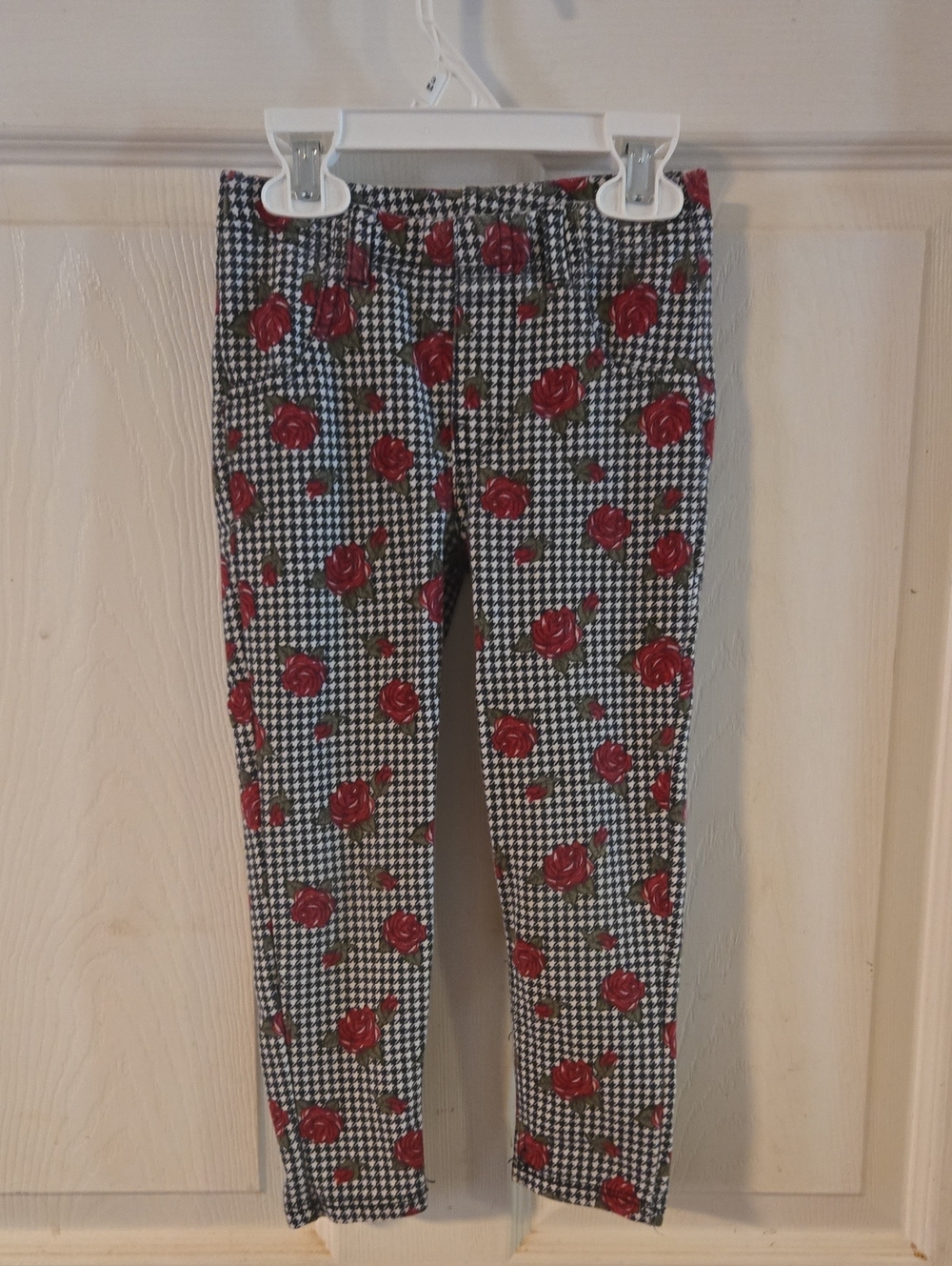 Garanimals Leggings with Red Rose Print